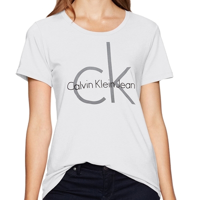 Calvin Klein CK 女 短袖 T恤 白 1590