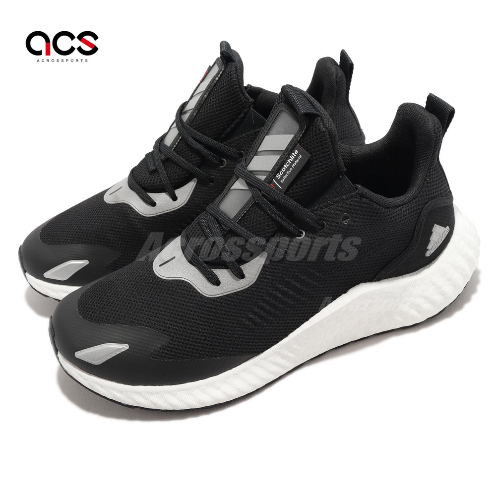 adidas 慢跑鞋 Alphaboost Utility 黑 銀 男鞋 BOOST 3M反光 運動鞋 愛迪達 GZ1332