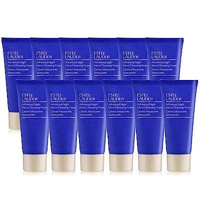 (即期品)ESTEE LAUDER 特潤超導精萃潔顏乳30MLX12-期效201906