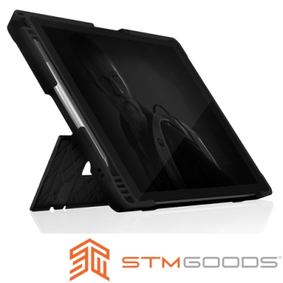 澳洲STM Dux Shell for MS Surface Pro 7防摔平板保護殼-黑