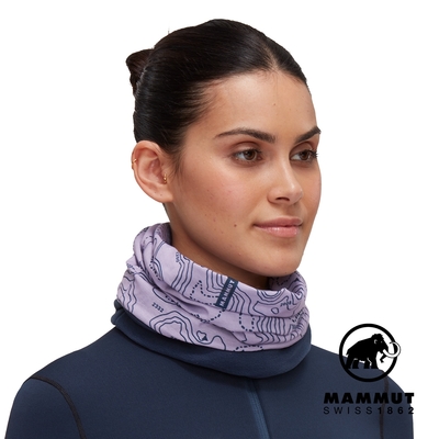 【Mammut 長毛象】Mammut Thermo Neck Gaiter 保暖舒適頭巾 海洋藍/星系紫 #1191-05845