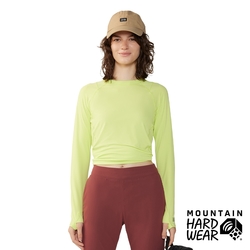 【Mountain Hardwear】Crater Lake Long Sleeve Crew Women 防曬長袖排汗衣 女款 暖陽黃 #1982721