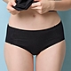 華歌爾-健康內褲-零碳天絲 M-3L中腰三角褲(碳黑色) NSC042BL product thumbnail 1