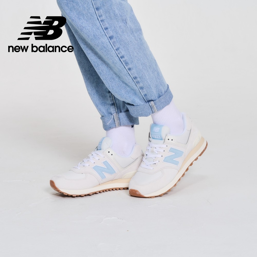 【New Balance】 復古鞋_寶寶藍_女性_WL574QA2-B楦