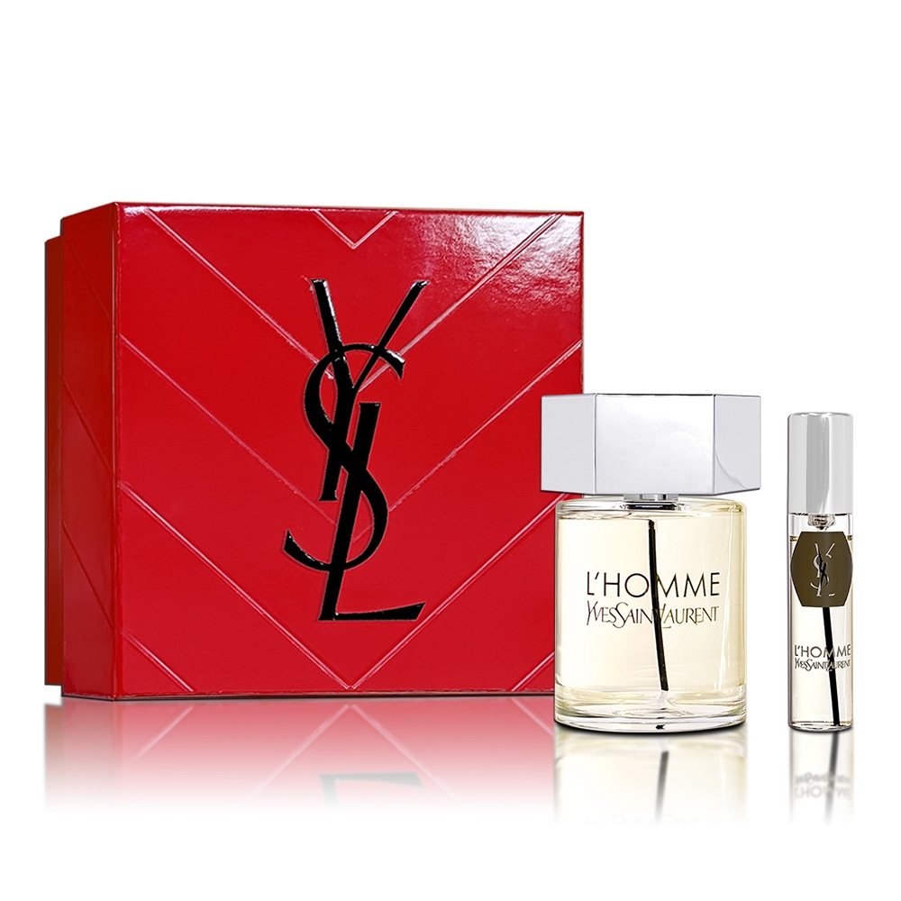 YSL 2024情人節限量天之驕子香氛禮盒(天之驕子淡香水100ml+隨身瓶10ml)