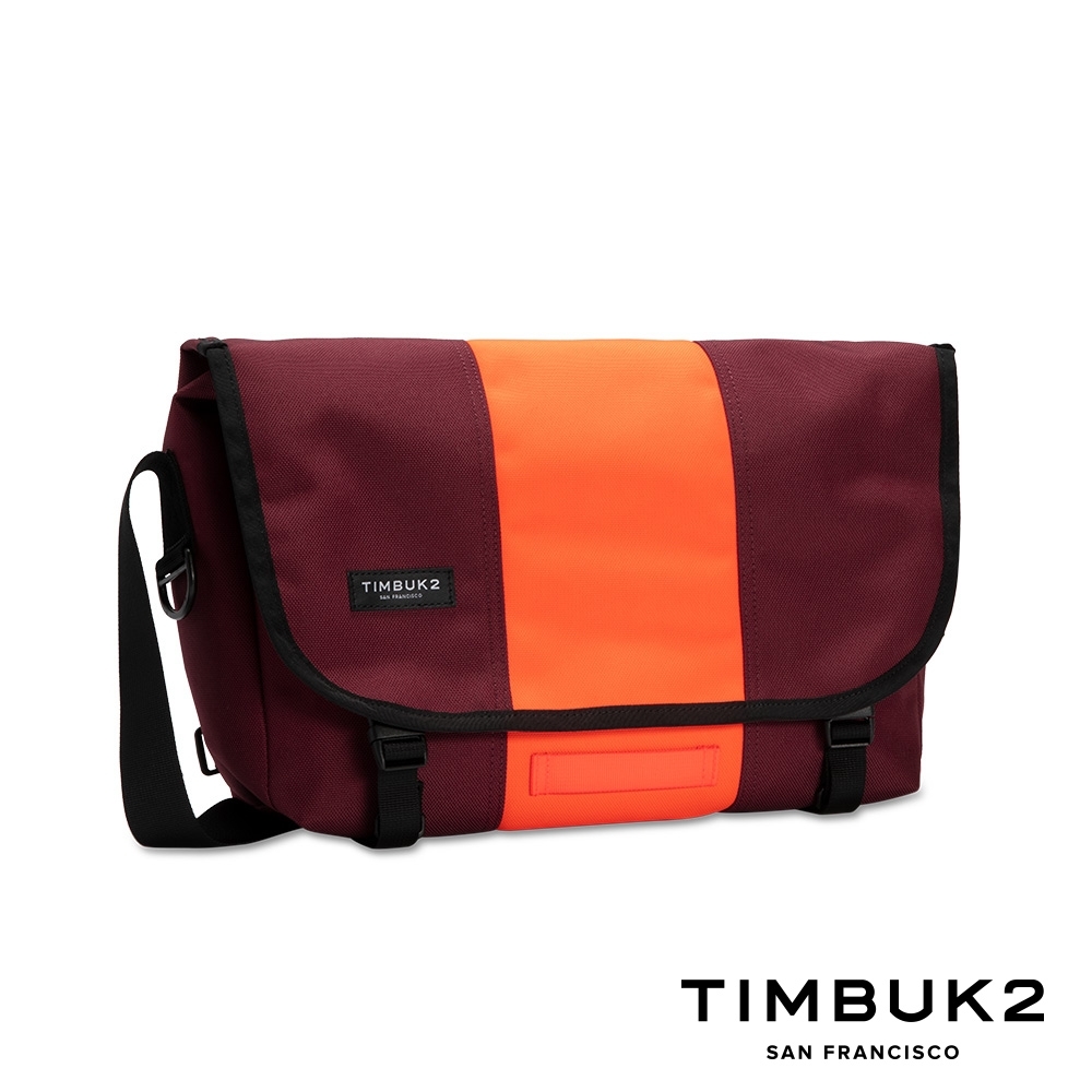 Timbuk2 Classic Messenger 13 吋經典郵差包 - 酒紅螢光配色