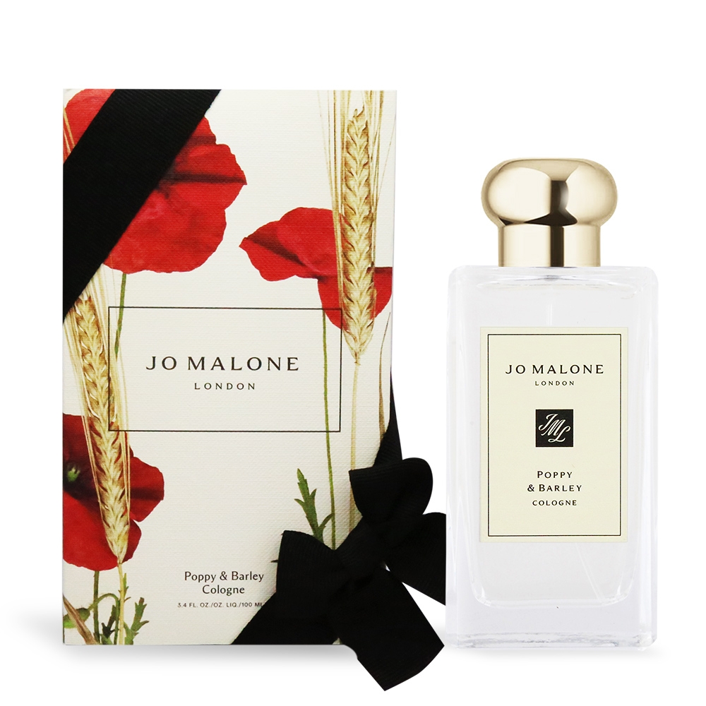 Jo Malone 罌粟花與大麥香水100ml-手繪花盒限量包裝-國際航空版| Jo