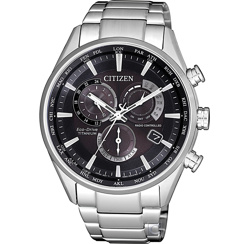 CITIZEN 電波對時限量腕錶(CB5020-87E)44mm