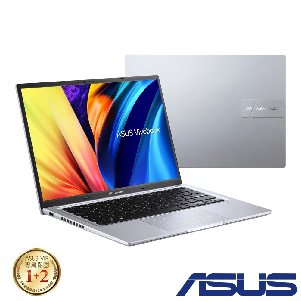 ASUS 華碩 X1405VA 14吋筆電 (i5-13500H/24G/512G SSD/Vivobook 14/冰河銀/特仕版)