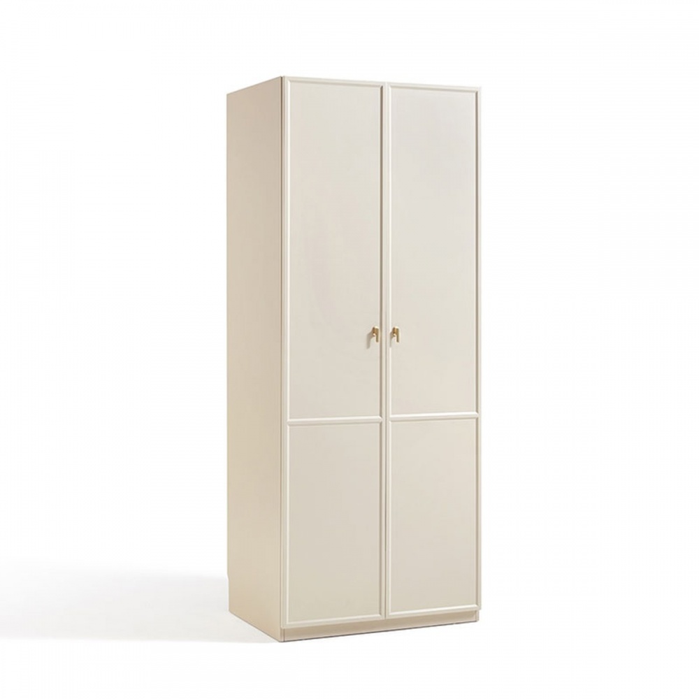 林氏木業法式奶油風雙門衣櫃 TO1D (H014365024)