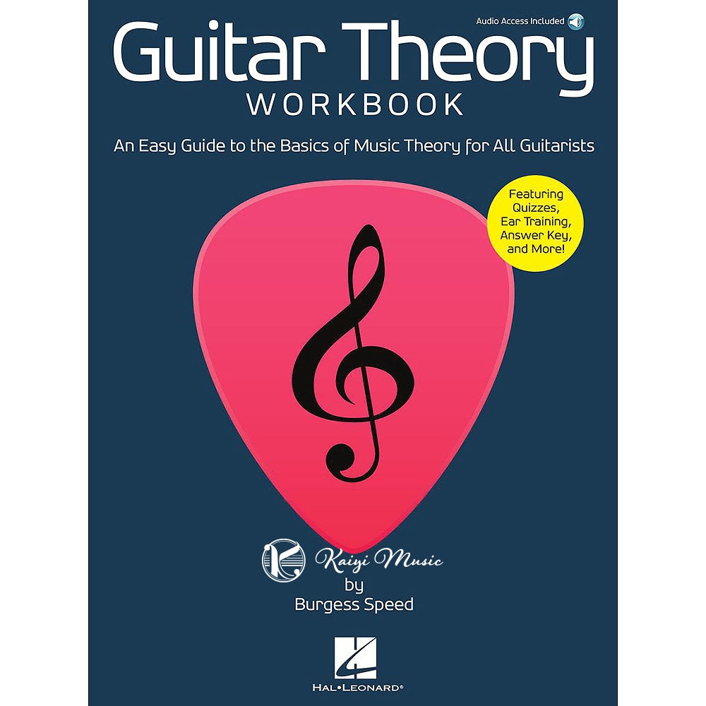 【凱翊︱HL】吉他 音樂理論教本 附線上音訊檔GUITAR Theory WorkBook & Online Audio