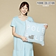 YVONNE POLE POLE河馬方形抱枕（45x45公分）-春日藍 product thumbnail 1