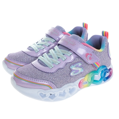 SKECHERS 童鞋 女童系列 燈鞋 INFINITE HEART LIGHTS - 303751LLVMT