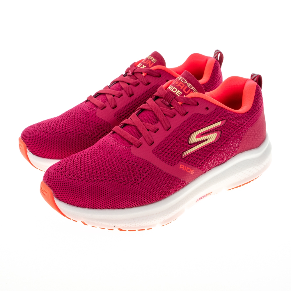 SKECHERS 競速慢跑鞋 女競速慢跑系列 GO RUN RIDE X - 172095RDPK