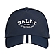 BALLY白字LOGO條紋設計尼龍棒球帽(午夜藍) product thumbnail 1