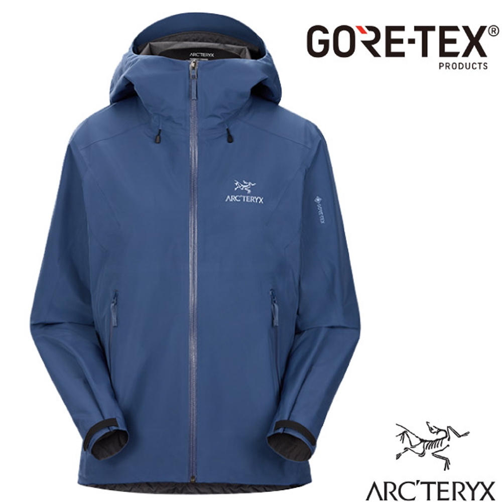 ARCTERYX 始祖鳥 Beta LT Gore-Tex 女 防風防水透氣連帽外套.風雨衣_月光藍