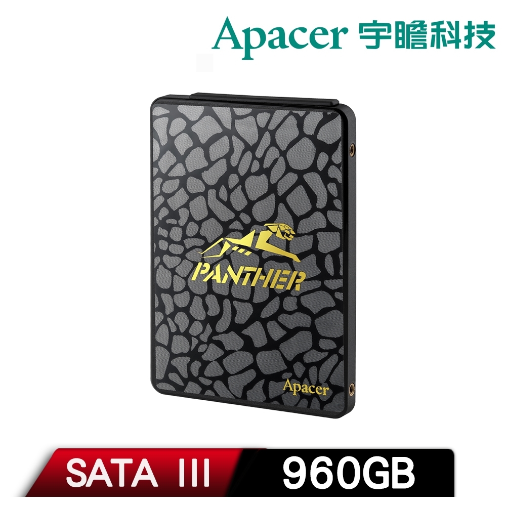 Apacer 宇瞻 AS340 960GB SATAIII 2.5吋 SSD固態硬碟