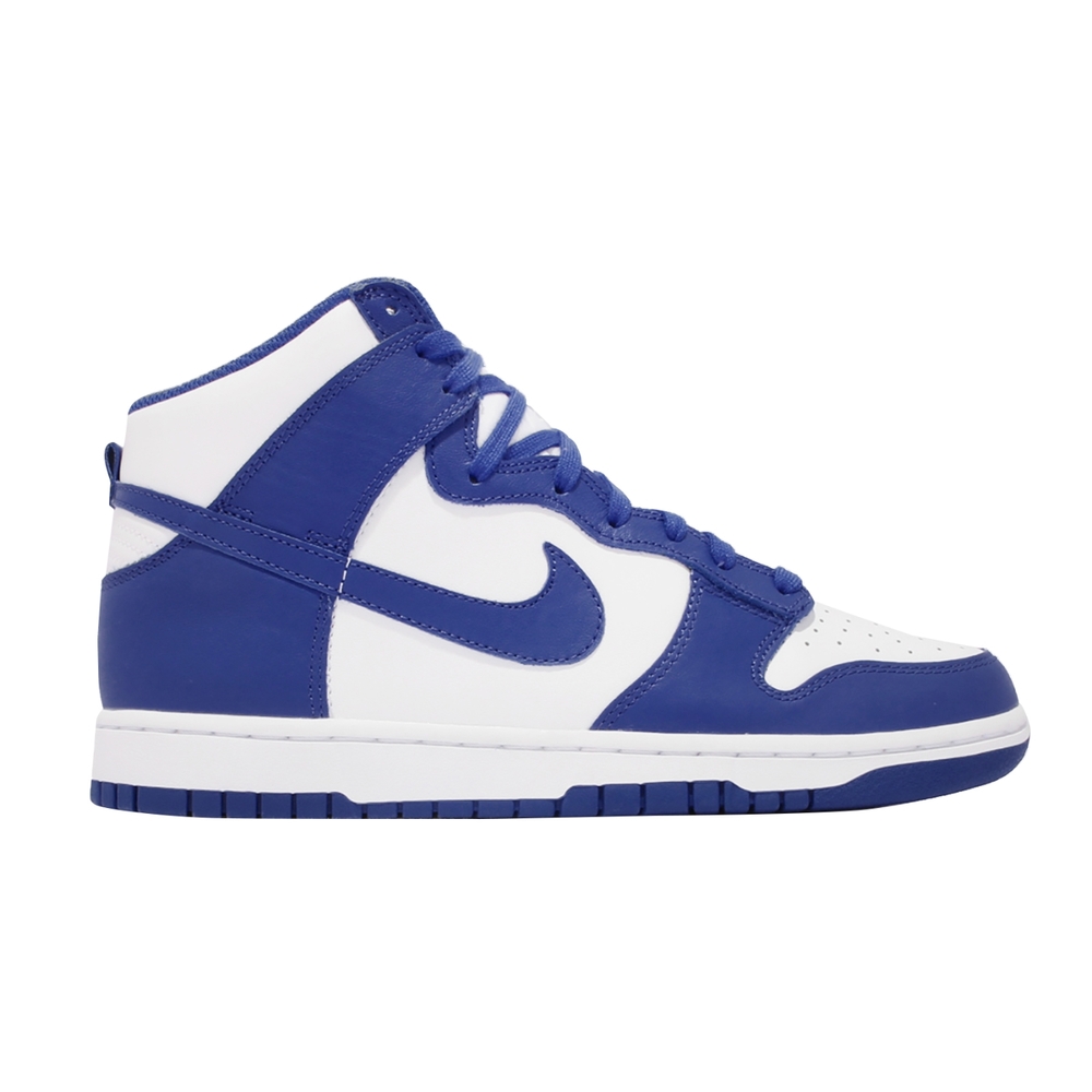 Nike 休閒鞋Dunk HI Retro 運動男女鞋Game Royal 經典款情侶穿搭白藍