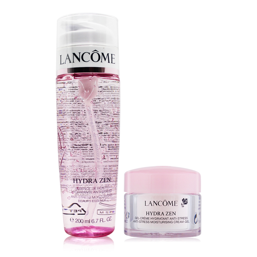 LANCOME 蘭蔻 超水妍舒緩保濕凝露200ml航版+保濕水凝霜15ml