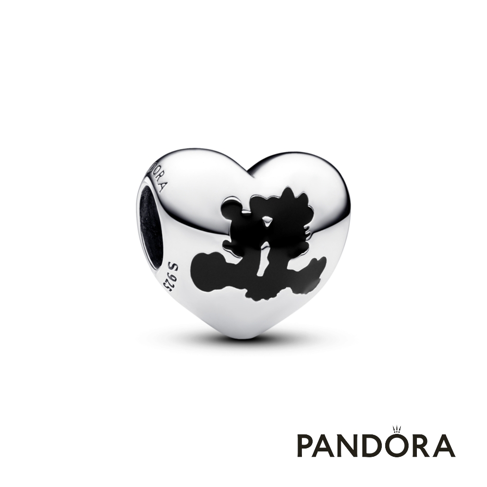 【Pandora官方直營】迪士尼《米奇與米妮》愛心造型串飾
