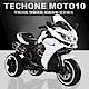 TECHONE MOTO10 兒童電動三輪重機/炫彩發光車輪/雙驅啟動 product thumbnail 1