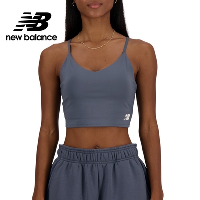 【New Balance】 可調式肩帶運動內衣BRA TOP_女性_深灰色_WB41030GT