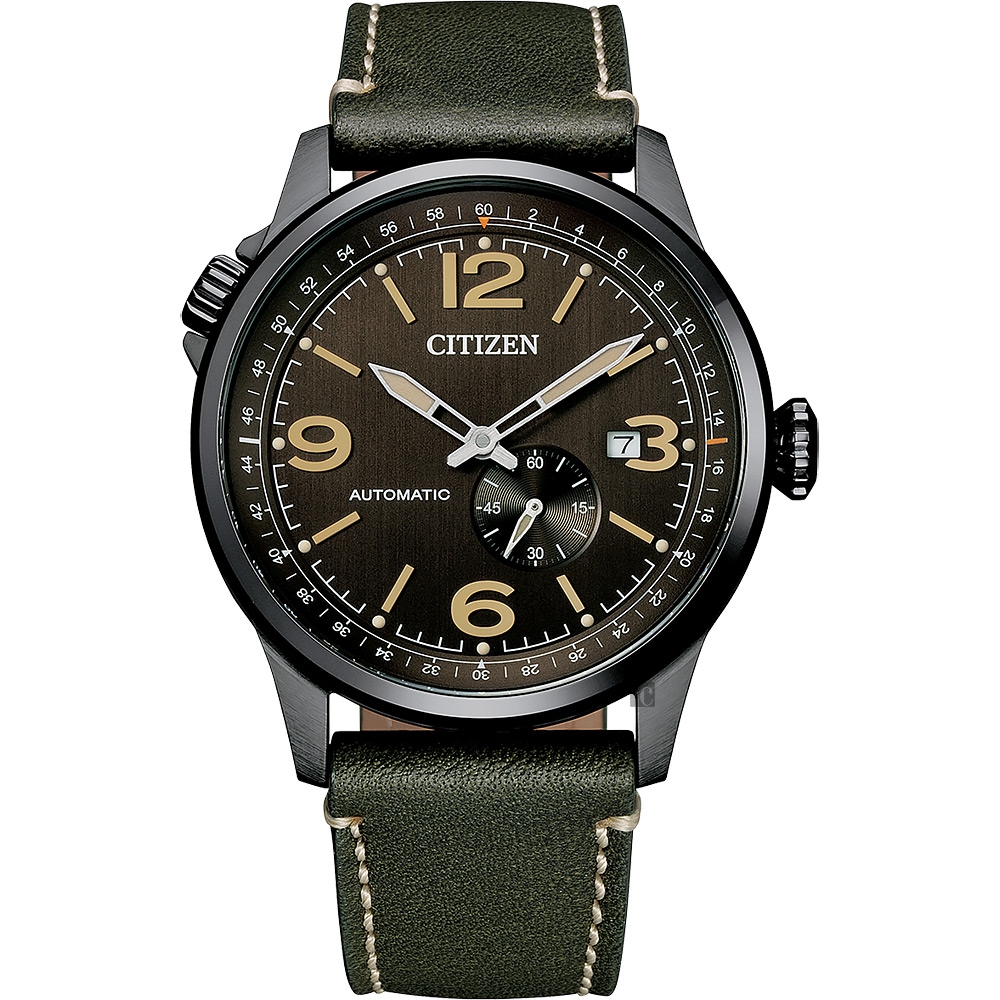 CITIZEN 星辰 Mechanical 小秒針機械錶 NJ0147-18X