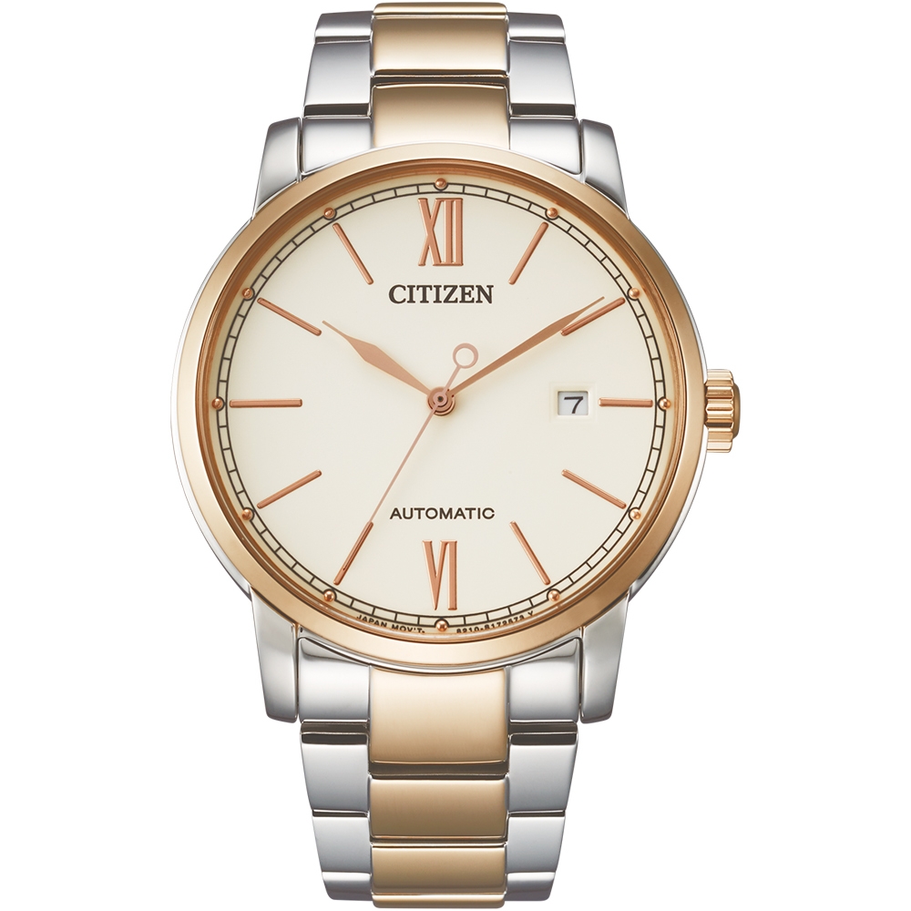 CITIZEN星辰 Mechanical 紳士商務機械腕錶(NJ0136-81A)-42mm