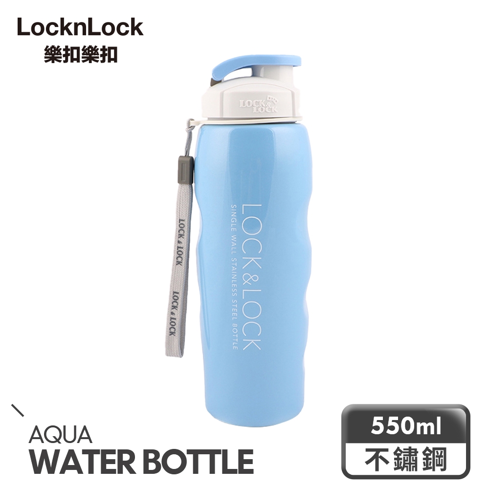 樂扣樂扣 AQUA系列不鏽鋼水壺750ML(天空藍)(8H)