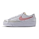 Nike Blazer Low Platform 女鞋 白粉色 經典 厚底 簡約 增高 休閒鞋 DJ0292-103 product thumbnail 1