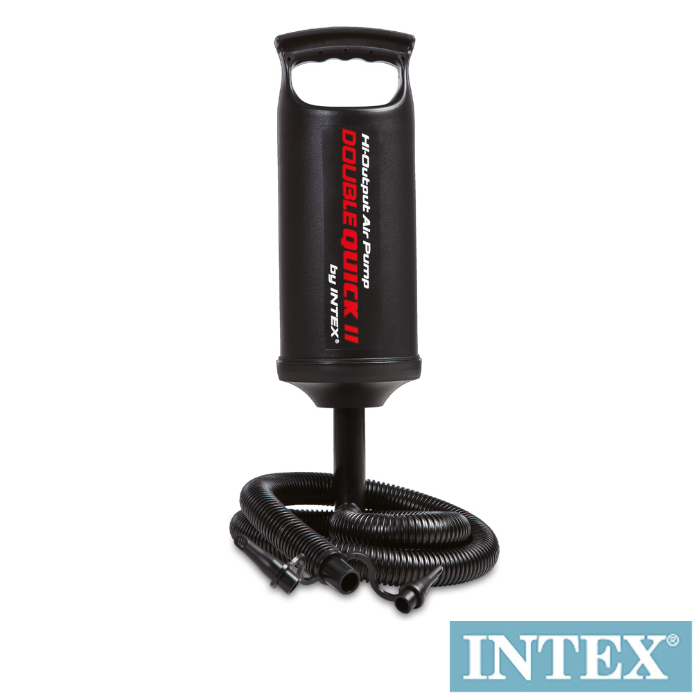 INTEX 手壓充氣幫浦/打氣筒-高36cm 充氣商品加購品(68614)