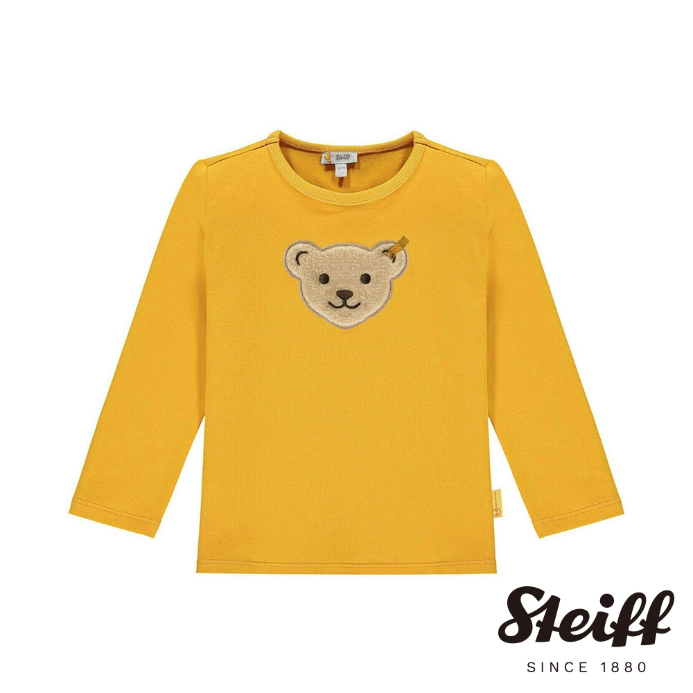 STEIFF德國精品童裝 經典熊頭 長袖T恤上衣 1-7歲