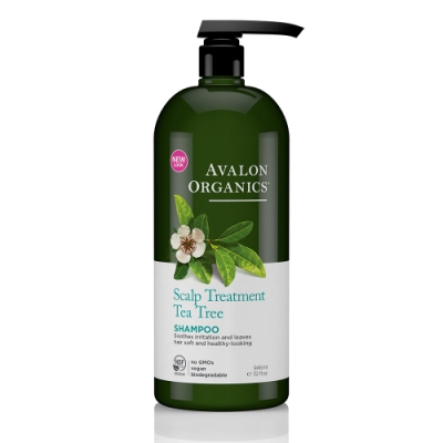 AVALON ORGANICS 茶樹頭皮調理精油洗髮精(946ml/32oz)