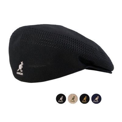 KANGOL TROPIC 504 VENTAIR 袋鼠 編織小畫家帽 刺繡LOGO小標 休閒透氣貝雷 多色 0290BC