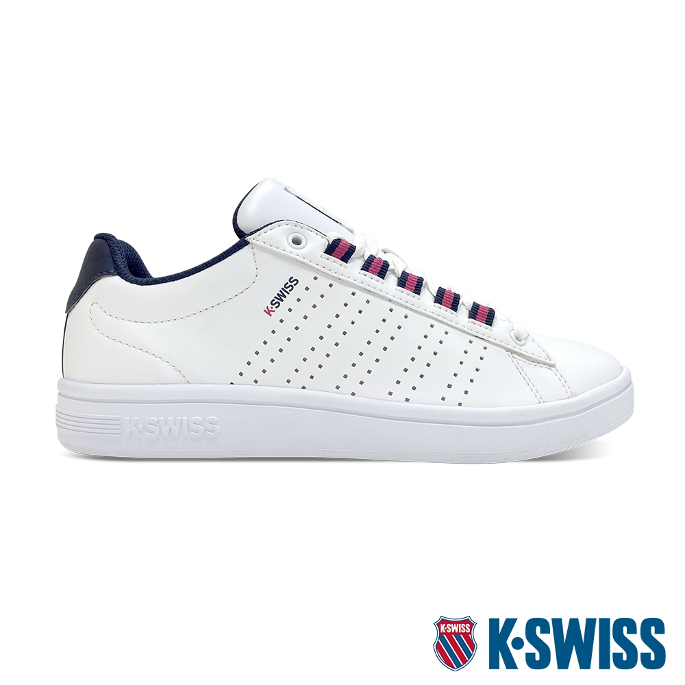 K-SWISS Court Casper II S 時尚運動鞋-女-白/桃紅