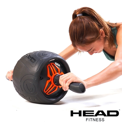 HEAD 專業迴力健腹輪/加大輪徑24cm