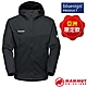 長毛象 男新款 Convey WB Hooded AF 輕量防風透氣連帽外套.夾克.風衣_黑 product thumbnail 1