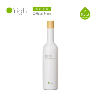 O right 歐萊德 綠茶沐浴乳400ml (一般膚質)