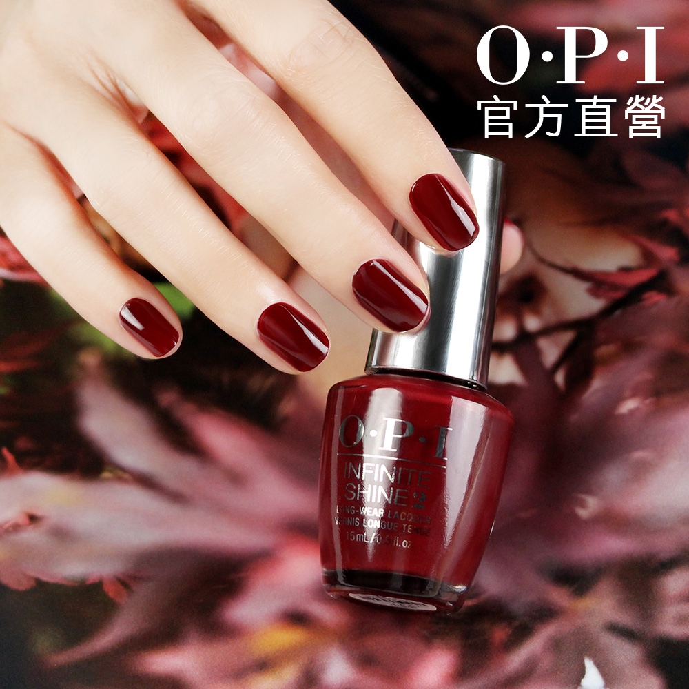 OPI 藍調醇紅 類光繚指甲油-ISLW52．小銀蓋/如膠似漆2.0系列指彩/美甲彩繪/官方直營