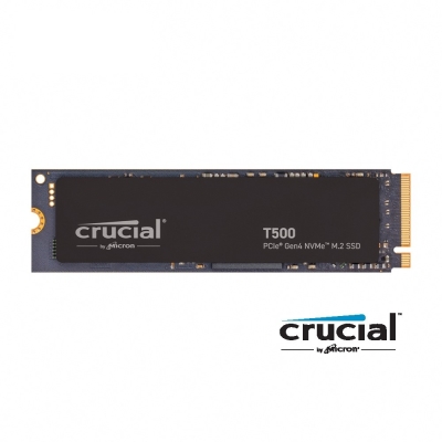 美光 Micron Crucial T500 2TB PCIe NVMe M.2 SSD CT2000T500SSD8