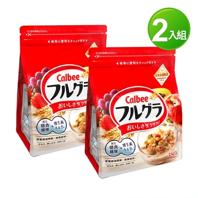 Calbee卡樂比 早餐吃麥片2入組(760g)