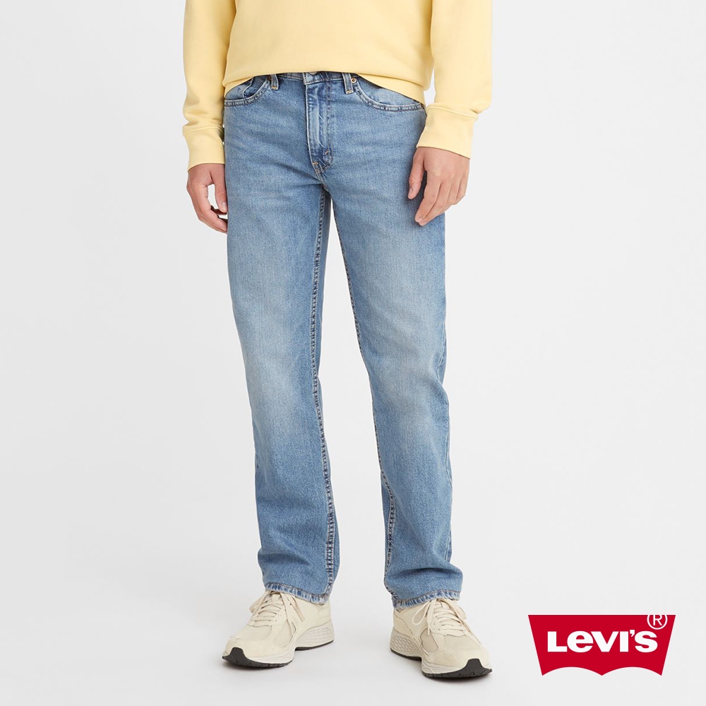 Levis 男款 514低腰合身直筒牛仔褲 天藍水洗刷白 天絲棉 彈性布料