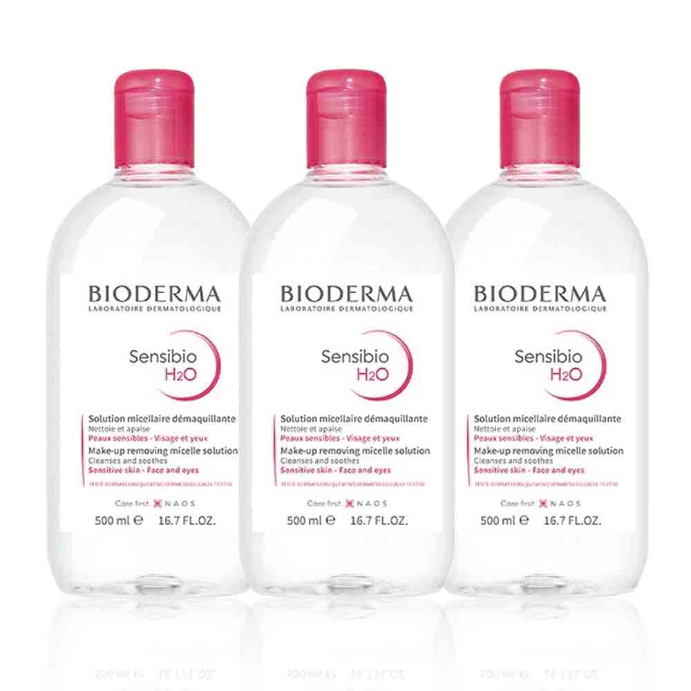 BIODERMA 高效潔膚液-保濕500ml 3入組-快速到貨