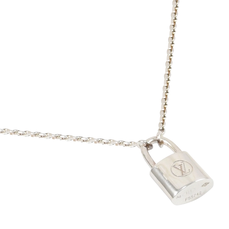 Louis Vuitton LOCKIT 2021-22FW Silver lockit pendant, sterling silver  (Q93559)