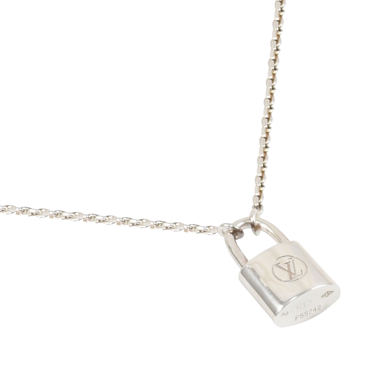 Shop Louis Vuitton Silver lockit pendant, sterling silver (Q93559) by  Lot*Lot