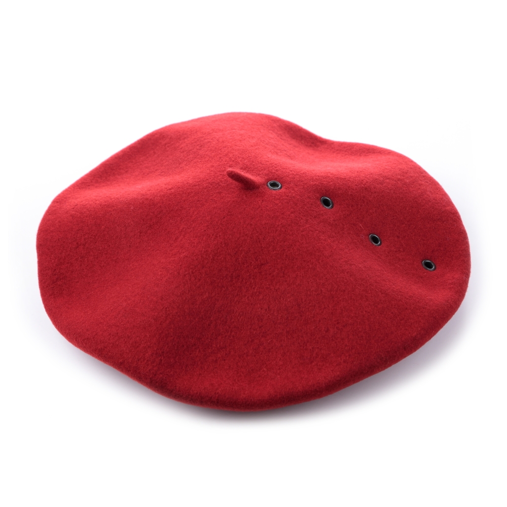 西班牙ELOSEGUI 女BIDEA貝雷帽EL_BIDEA07050 (波爾多紅)