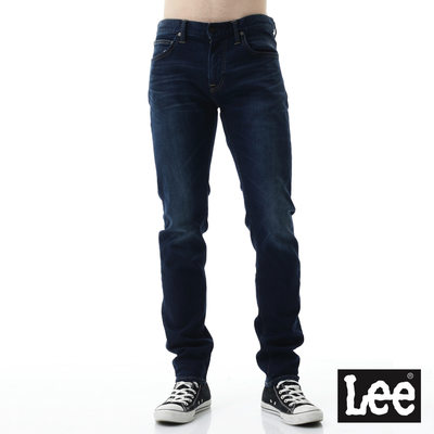 Lee 男款 709 貓鬚低腰合身小直筒牛仔褲