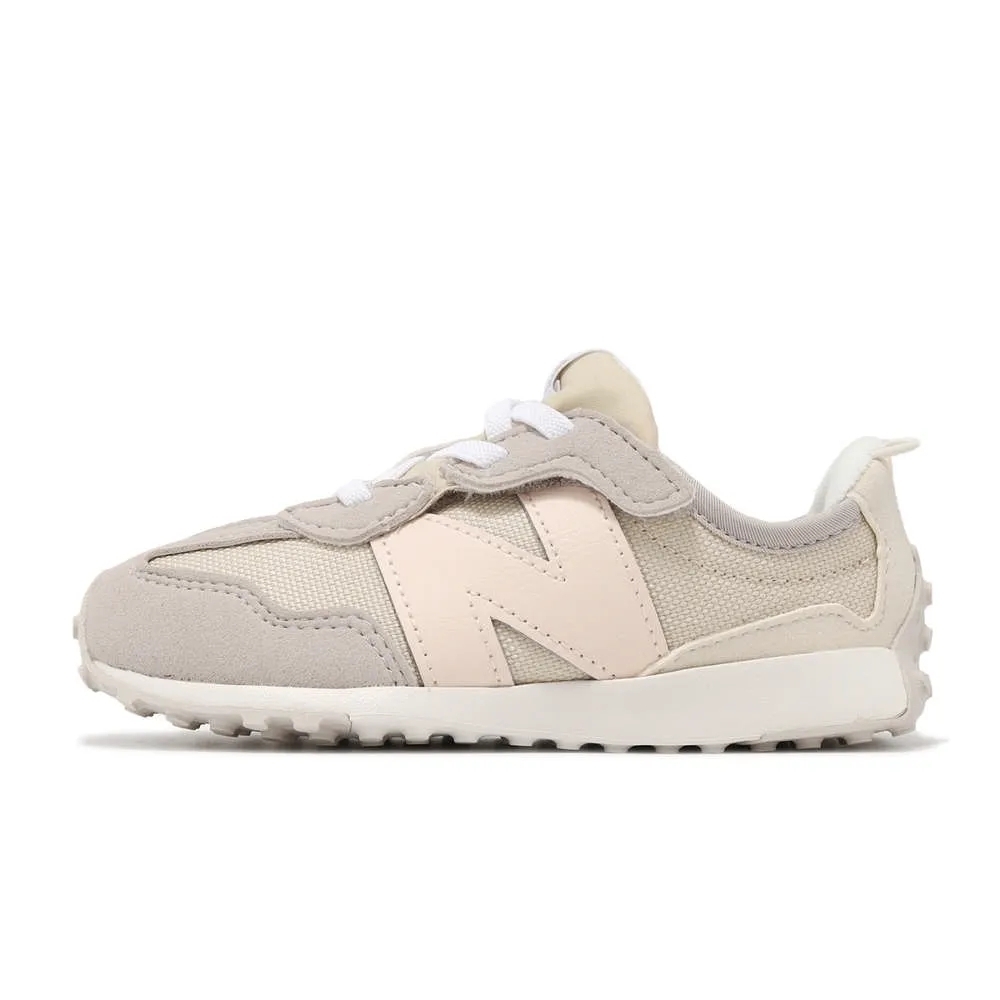 New Balance 327系列 男女小童休閒鞋-奶茶色-NW327FM-W