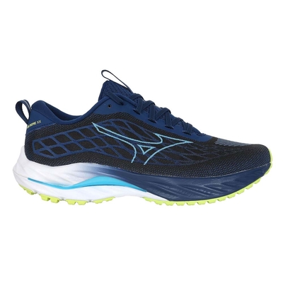 MIZUNO WAVE INSPIRE 20 SSW 男慢跑鞋-慢跑 訓練 J1GC241303 深藍黑綠