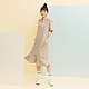 【Dailo】條紋小魚尾-女短袖洋裝(三色/魅力商品/版型適中) product thumbnail 1